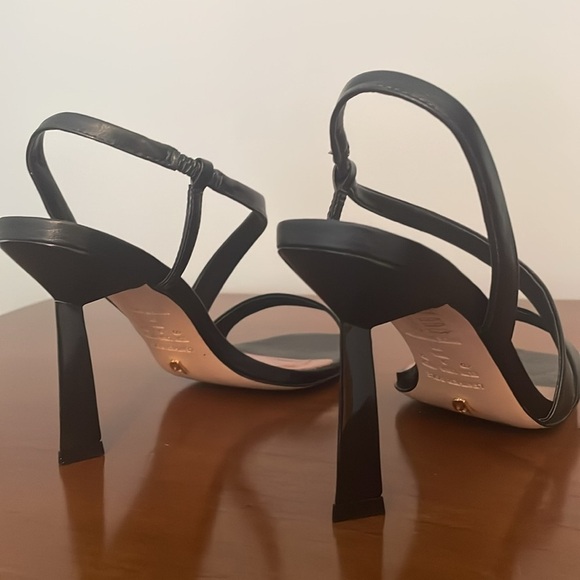 Anthropologie Vicenza Asymmetrical Strappy Heels NWT - Picture 8 of 12